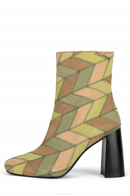 Jeffrey Campbell tegen-pw NDHB444 enkel laarzen pastel suède multi vrouwen
