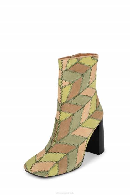 Jeffrey Campbell tegen-pw NDHB444 enkel laarzen pastel suède multi vrouwen