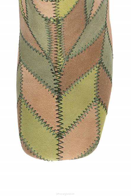 Jeffrey Campbell tegen-pw NDHB444 enkel laarzen pastel suède multi vrouwen