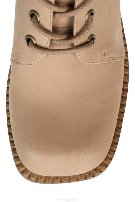 Jeffrey Campbell theband-lu NDHB637 enkel laarzen natuurlijke tan Poolse stapel vrouwen