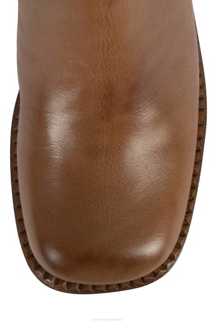 Jeffrey Campbell uitvoerder NDHB612 enkel laarzen tan tan Poolse stapel vrouwen
