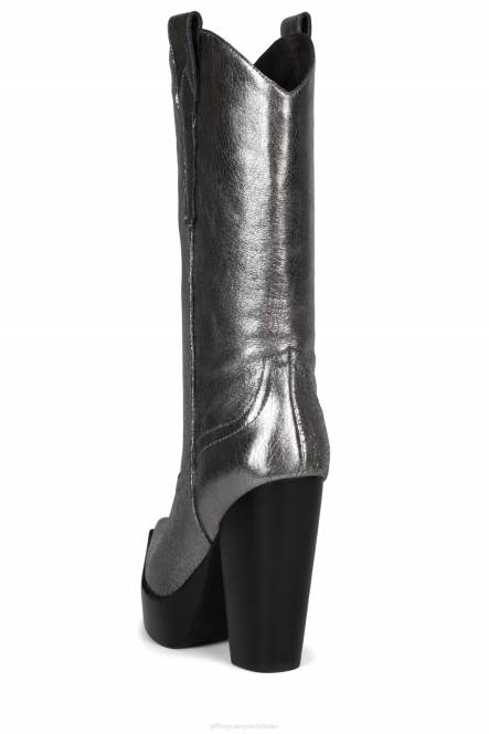 Jeffrey Campbell bad2dabone NDHB857 laarzen van knie tot dij tin bedroefd vrouwen