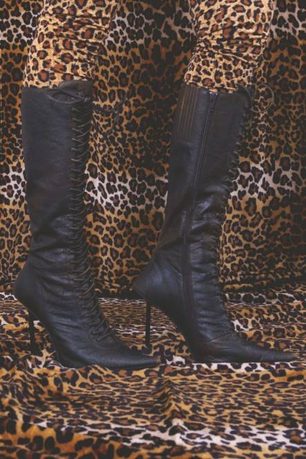 Jeffrey Campbell boeien NDHB673 laarzen van knie tot dij wit bedroefd vrouwen