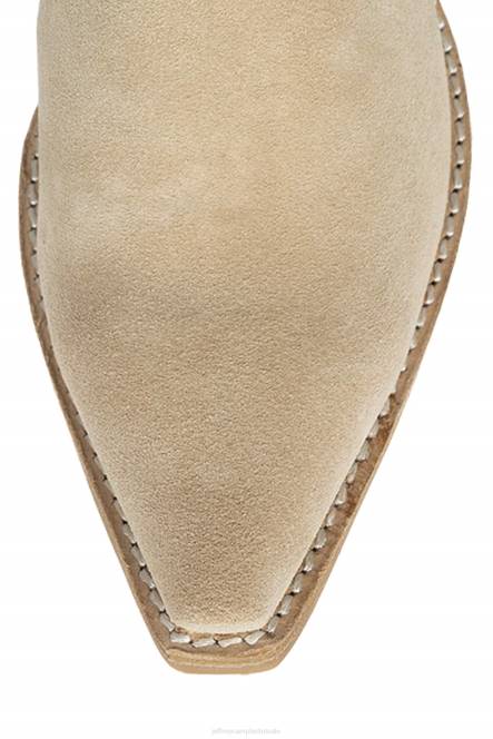 Jeffrey Campbell boer-k NDHB669 laarzen van knie tot dij beige suède vrouwen
