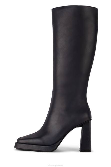 Jeffrey Campbell maximaal NDHB711 laarzen van knie tot dij stoffig blauw vrouwen