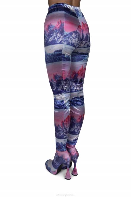 Jeffrey Campbell pantalons NDHB884 laarzen van knie tot dij paarse bergen vrouwen
