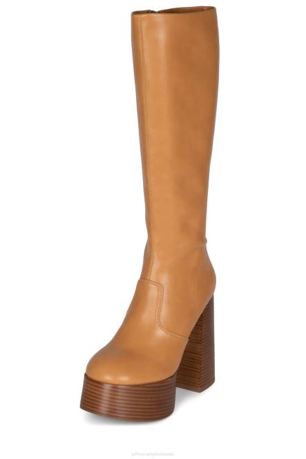 Jeffrey Campbell timewarp NDHB774 laarzen van knie tot dij natuurlijk vrouwen