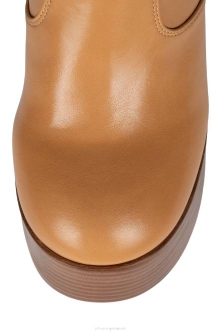Jeffrey Campbell timewarp NDHB774 laarzen van knie tot dij natuurlijk vrouwen