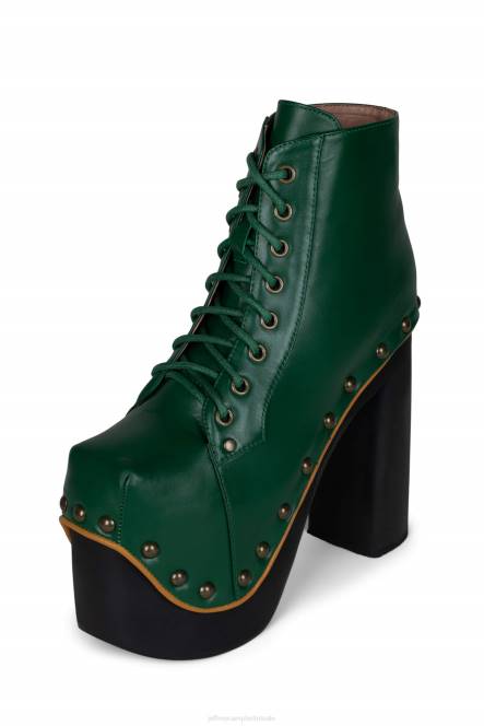 Jeffrey Campbell gigantlita NDHB1230 platform boot groen Geel vrouwen