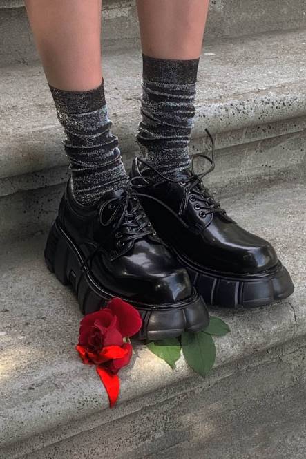 Jeffrey Campbell schuit NDHB1225 platform boot zwarte doos vrouwen