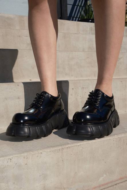 Jeffrey Campbell schuit NDHB1225 platform boot zwarte doos vrouwen
