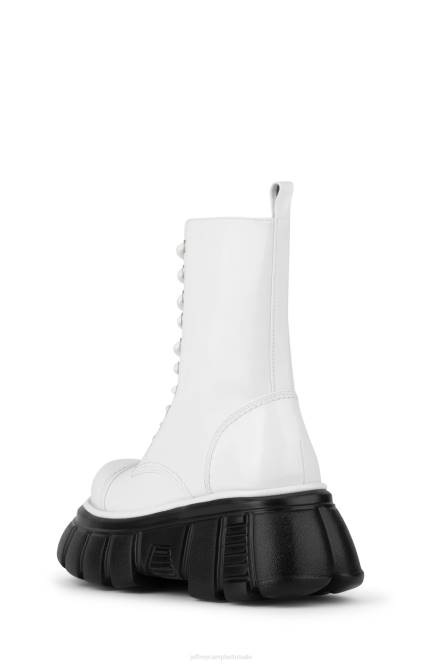 Jeffrey Campbell stampen NDHB1227 platform boot witte doos vrouwen