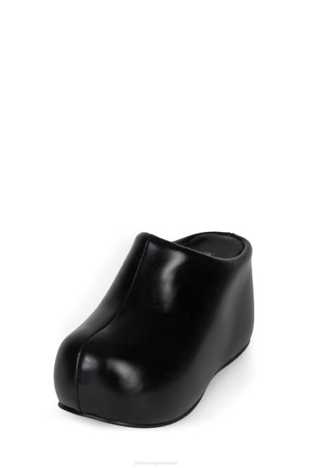 Jeffrey Campbell verstoppen NDHB83 platform boot zwart glanzend vrouwen