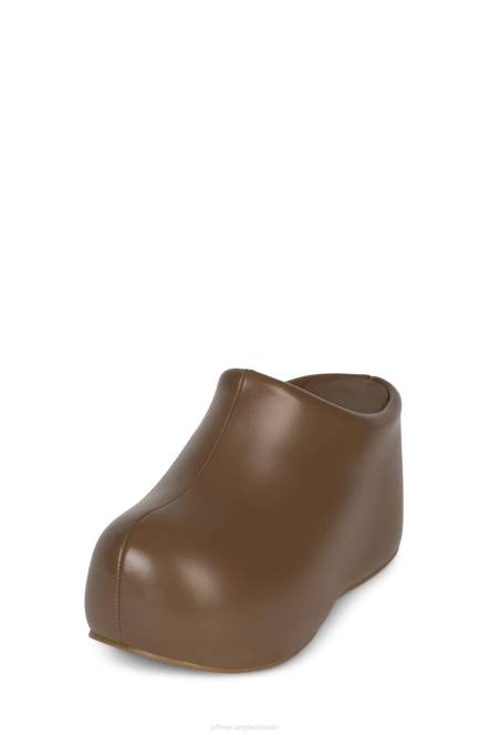 Jeffrey Campbell verstoppen NDHB84 platform boot donker naturel vrouwen