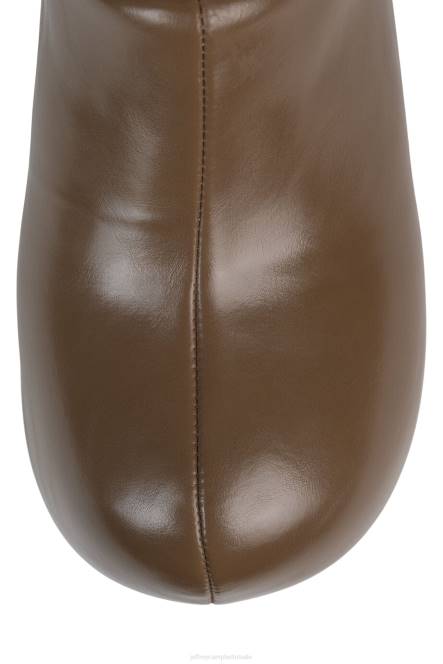 Jeffrey Campbell verstoppen NDHB84 platform boot donker naturel vrouwen