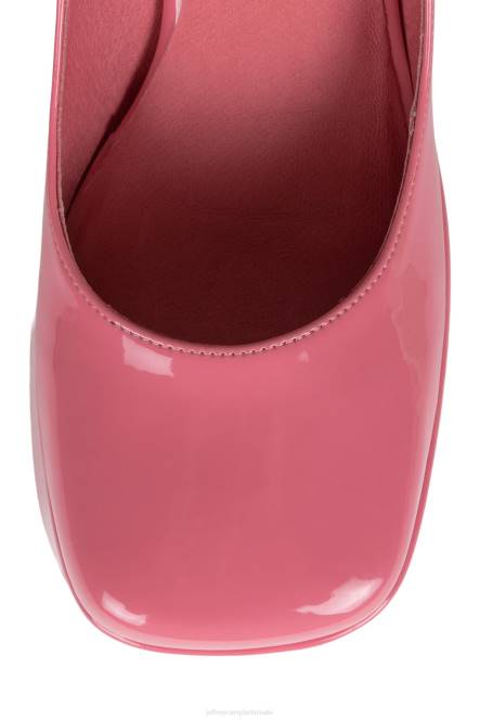 Jeffrey Campbell Yazmin NDHB1276 platform pomp roze patent vrouwen