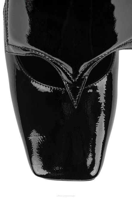 Jeffrey Campbell batty-b NDHB1274 platform pomp zwart patent vrouwen