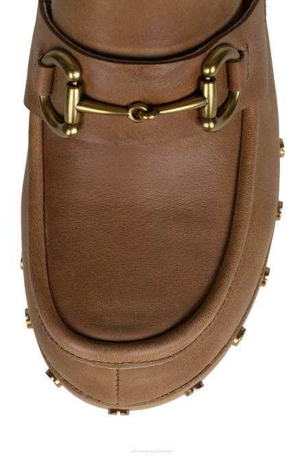 Jeffrey Campbell beffany NDHB1270 platform pomp bruinen vrouwen