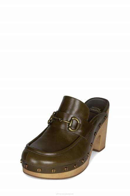 Jeffrey Campbell beffany NDHB1271 platform pomp olijf vrouwen