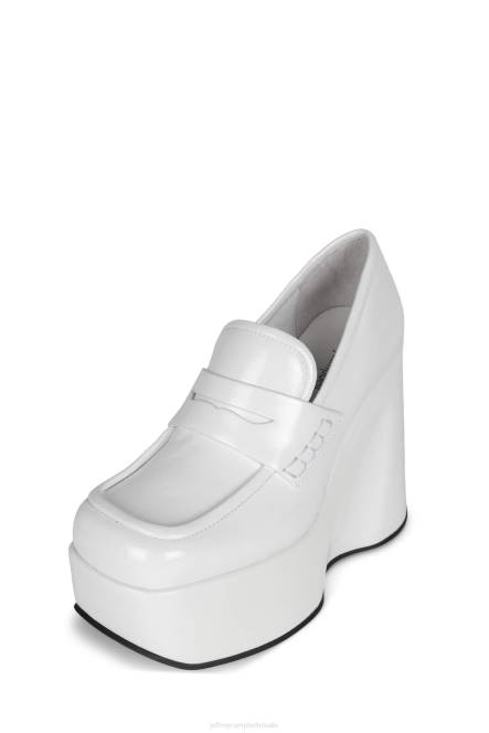 Jeffrey Campbell blok NDHB1267 platform pomp patent op ijscrinkle vrouwen