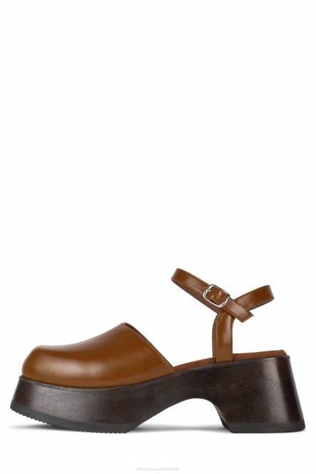 Jeffrey Campbell buiten dienst NDHB122 platform pomp bruin bruin vrouwen