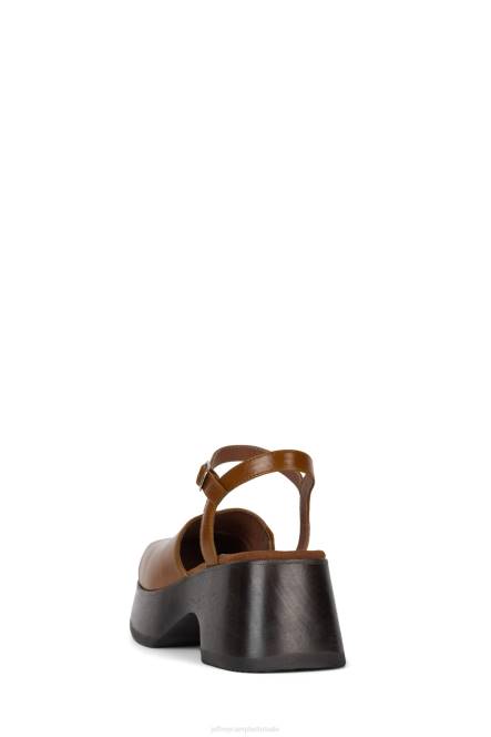Jeffrey Campbell buiten dienst NDHB122 platform pomp bruin bruin vrouwen