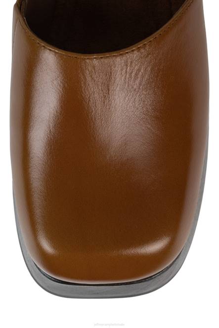 Jeffrey Campbell buiten dienst NDHB122 platform pomp bruin bruin vrouwen