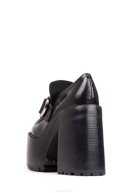 Jeffrey Campbell compenseren NDHB1246 platform pomp zwarte doos vrouwen