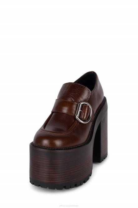 Jeffrey Campbell compenseren NDHB1247 platform pomp bruin vrouwen