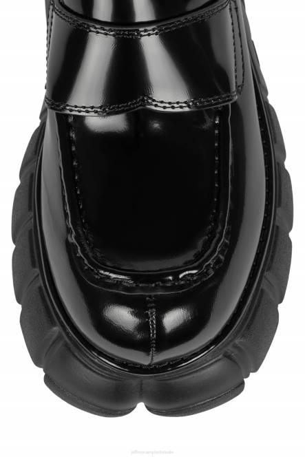 Jeffrey Campbell duw NDHB1253 platform pomp zwarte doos vrouwen