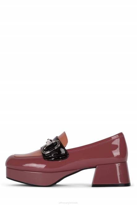 Jeffrey Campbell leerling-2 NDHB1264 platform pomp mauve patent multi vrouwen