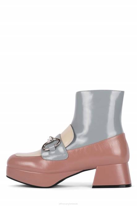 Jeffrey Campbell prepster NDHB1257 platform pomp mauve creme blauw vrouwen
