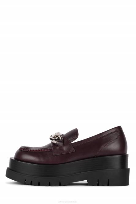 Jeffrey Campbell reces-mv NDHB1249 platform pomp aubergine vrouwen