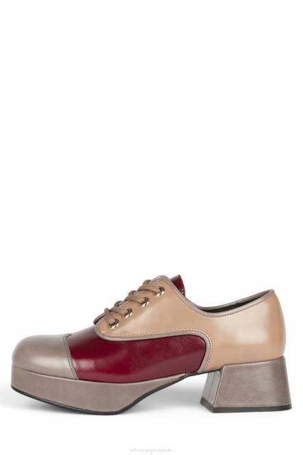 Jeffrey Campbell school NDHB1258 platform pomp grijs mauve beige vrouwen