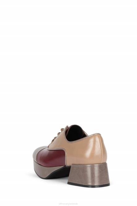 Jeffrey Campbell school NDHB1258 platform pomp grijs mauve beige vrouwen
