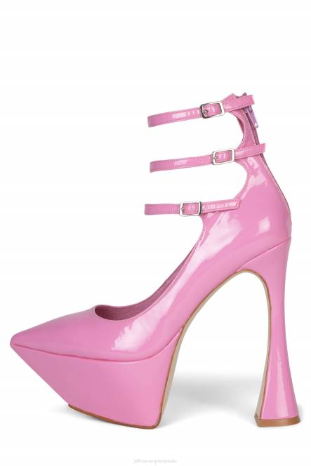 Jeffrey Campbell spionage NDHB1310 platform pomp fuchsia patent vrouwen