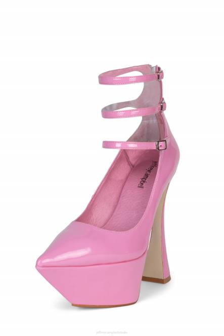 Jeffrey Campbell spionage NDHB1310 platform pomp fuchsia patent vrouwen