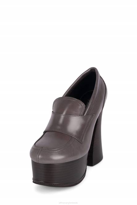 Jeffrey Campbell waterspuwer NDHB1252 platform pomp donker grijs vrouwen