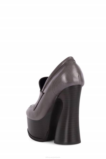 Jeffrey Campbell waterspuwer NDHB1252 platform pomp donker grijs vrouwen