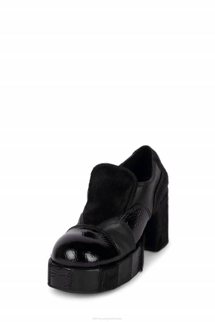 Jeffrey Campbell zigg-f NDHB1250 platform pomp zwarte combi vrouwen