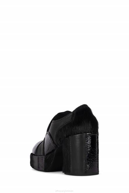 Jeffrey Campbell zigg-f NDHB1250 platform pomp zwarte combi vrouwen