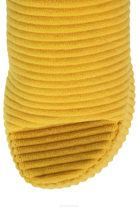 Jeffrey Campbell 6tien-2 NDHB40 platform sandaal gele streep badstof vrouwen