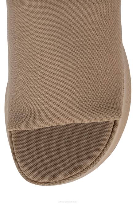 Jeffrey Campbell 6tien-2 NDHB41 platform sandaal beige gaas vrouwen