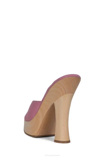Jeffrey Campbell anna NDHB1130 platform sandaal roze denim vrouwen