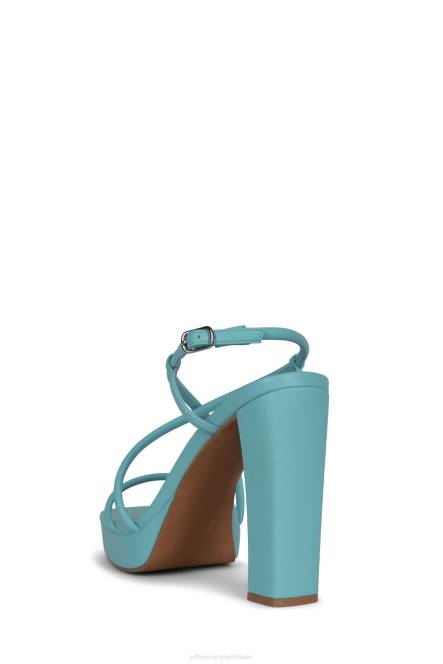 Jeffrey Campbell aperitief NDHB1104 platform sandaal hemelsblauw vrouwen