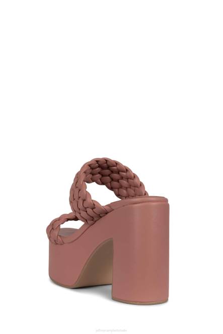 Jeffrey Campbell bamba NDHB1116 platform sandaal stoffig roze vrouwen