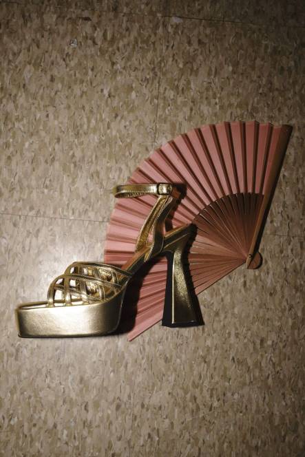 Jeffrey Campbell bescheiden NDHB1003 platform sandaal goud metaalachtig vrouwen