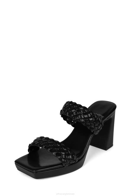 Jeffrey Campbell delicatesse NDHB1115 platform sandaal zwart vrouwen