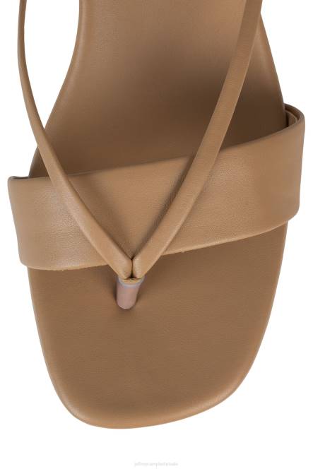 Jeffrey Campbell dierlijk NDHB995 platform sandaal beige vrouwen