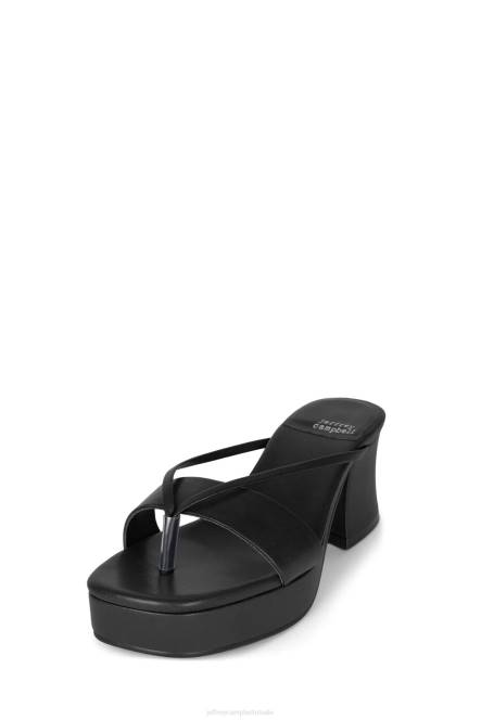 Jeffrey Campbell dierlijk NDHB997 platform sandaal zwart vrouwen
